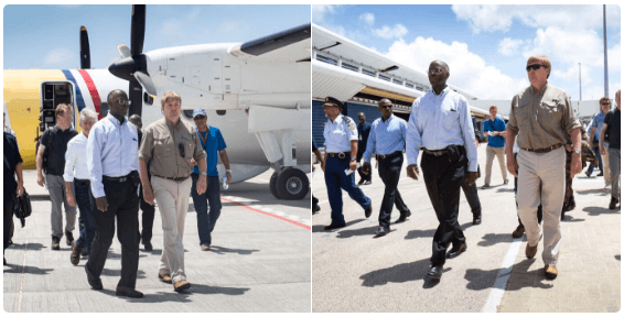 Dutch King visits #stmaarten